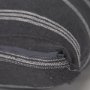 71095 - Jayme 14x26 Gray/White Striped Cotton Lumbar Pillow Cover