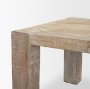 71072-AB - McArthur 94" Whitewash Reclaimed Wood Dining Table