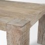 71072-AB - McArthur 94" Whitewash Reclaimed Wood Dining Table