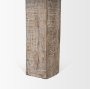 71072-AB - McArthur 94" Whitewash Reclaimed Wood Dining Table