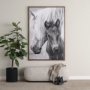 102667-FL - The Foal by Mercana Studio a Hand Embellished Textured Framed Canvas