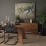 71110-AB - Jonan Brown Solid Mango Wood Rectangular Dining Table