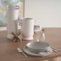 71108-AB - Jovani 94" Solid Light Brown Mango Wood Oval Dining Table