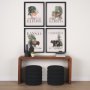 15363 - Travel Guide - California by Vintage Collection a Hand Embellished Textured Framed Art Print