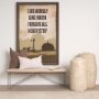 15316 - Rustic Type by Tania Bello a Hand Embellished Textured Framed Art Print