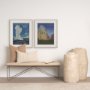15282 - Zion National Park by The Vinatage Collection a Framed Art Print Matted under Glass