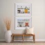 15318 - Palm Springs Villa Puerta Naranja Irene Suchocki Hand Embellished Framed Photo Art Print Matted unde
