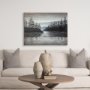 67723 - Sunset Narrows 48x36 Original Hand Painted on Wood Oil Painting
