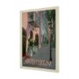 15792 - South Carolina Go USA (L) by Mercana Studio a Hand Embellished Decograph Framed Art Print