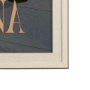 15793 - South Carolina Go USA (XL) by Mercana Studio Hand Embellished Decograph Framed Art Print under Glass