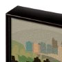 15745 - Pennsylvania Go USA (SM) by Mercana Studio a Hand Embellished Decograph Framed Art Print