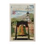 15747 - Pennsylvania Go USA (XL) by Mercana Studio a Hand Embellished Decograph Framed Art Print under Glass