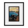 15786 - Michigan Go USA (M) by Mercana Studio a Framed Art Print Matted under Glass