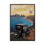 15787 - Michigan Go USA (SM) by Mercana Studio a Hand Embellished Decograph Framed Art Print