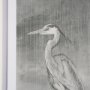 15751 - Heron Sketch by Mercana Studio a Hand Embellished Framed Art Print Matted under Glass