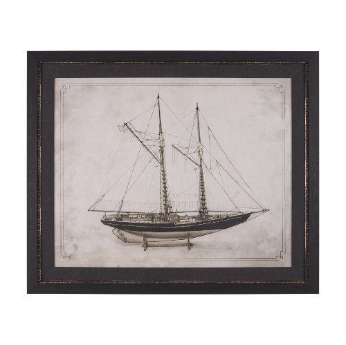 15755 - Bluenose II by Mercana Studio a Hand Embellished Framed Art Print
