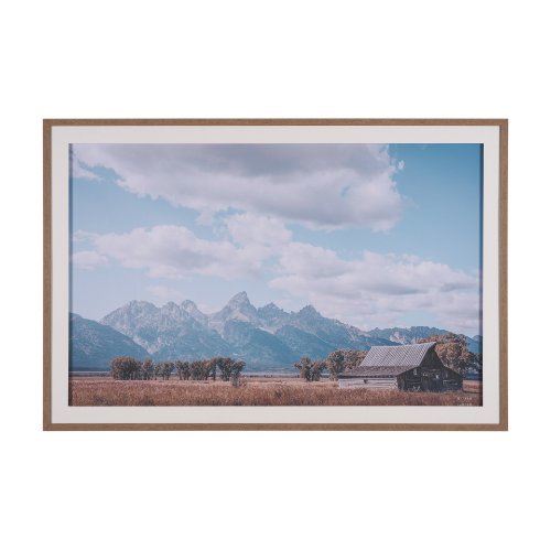 15770 - Historic Row IV by Nathan Larson a Framed Photo Art Print Matted under Glass