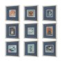 15774 - Bon Voyage (Set of 9) by Mercana Studio a Hand Embellished Framed Art Print Matted under Glass