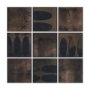 15775 - Earthly Echoes (Set of 9) by Mercana Studio a Hand Embellished Framed Art Print