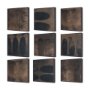 15775 - Earthly Echoes (Set of 9) by Mercana Studio a Hand Embellished Framed Art Print