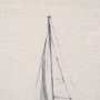 15782 - Sail Away I by Mercana Studio a Hand Embellished Framed Art Print Matted under Glass