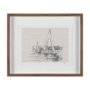 15784 - Sail Away III by Mercana Studio a Hand Embellished Framed Art Print Matted under Glass