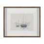 15785 - Sail Away IV by Mercana Studio a Hand Embellished Framed Art Print Matted under Glass