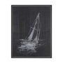 102671-FL - Sail Away II by Mercana Studio a Hand Embellished Textured Framed Canvas