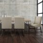 50388 - Kensington I Beige Fabric and Solid Wood Dining Chair