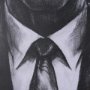 15754 - Sharp by Mercana Studio a Hand Embellished Framed Art Print Matted under Glass