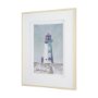 15758 - Lighthouse II-Tybee Island by Mercana Studio a Hand Embellished Framed Art Print Matted under Glass