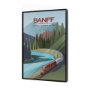 15820 - Banff Go Canada (SM) by Mercana Studio a Hand Embellished Decograph Framed Art Print