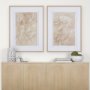 15141 - Wildflower I by Mercana Studio a Hand Embellished Textured Framed Art Print Matted under Glass