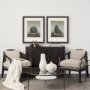 15325 - Secret Garden III by Mercana Studio a Hand Embellished Textured Framed Art Print Matted under Glass