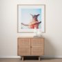 15361 - Retro Chihuahua by THE Studio a Framed Photo Art Print Matted under Glass
