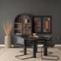 15690 - Mud Cloth Tapestry II by Mercana Studio a Hand Embellished Framed Art Print Matted under Glass