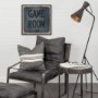 15726 - Game Room SQ by Mercana Studio a Hand Embellished Framed Art Print