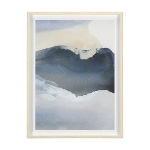 Broken Silence II Abstract by Mercana Studio a Hand Embellished Framed Print under Glass