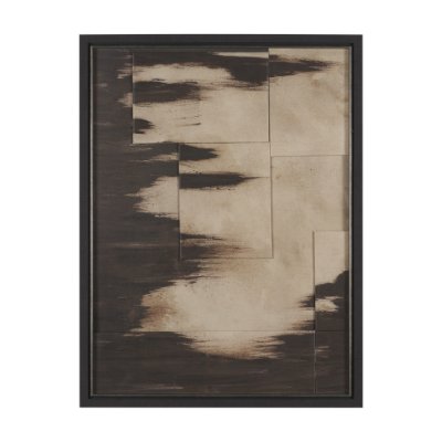 15798 - Charred I by Mercana Studio a Framed Art Print Matted under Glass
