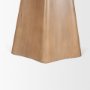 71105-AB - Jovani 48" Solid Light Brown Mango Wood Round Dining Table