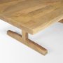 69958 - Viktor 55"L Light Brown Solid Wood Coffee Table