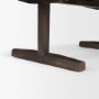 69963 - Viktor 55"L Dark Brown Solid Wood Coffee Table