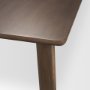 71112-AB - Jonan Solid Dark Brown Mango Wood Rectangular Dining Table