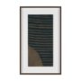 15776 - Magnitude I Abstract by Chad Warren a Hand Embellished Framed Print under Glass