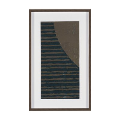 15777 - Magnitude II Abstract by Chad Warren a Hand Embellished Framed Print under Glass