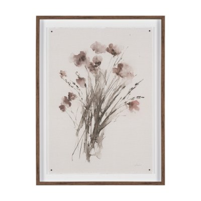 15781 - Floral Impressions II by Melody Ducharmea Hand Embellished Framed Print under Glass