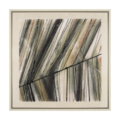 102687-FL - Seam II by Chad Warren a Hand Embellished Textured Framed Canvas