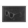 102689-FS - Glasses II by Dayna Matthews a Hand Embellished Textured Framed Canvas