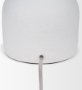 69707 - Everly  15.0L x 15.0W x 27.5H White Cement W/Beige Shade Table Lamp