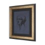 15795 - Face Study I by Ariana a Hand Embellished Framed Print under Glass